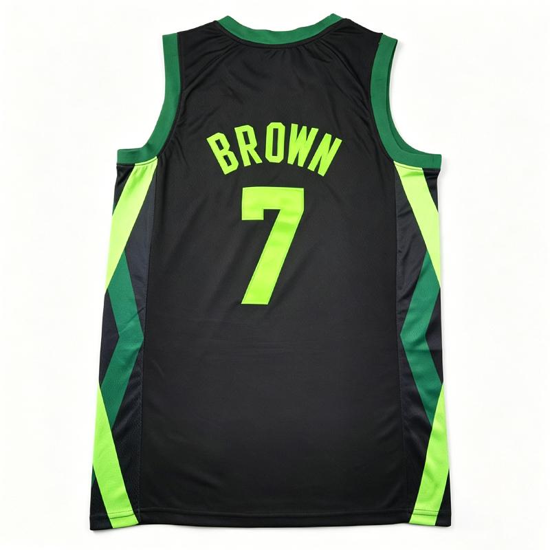 Men's 2026 Stitched Jayson Tatum Basketball Jersey Jaylen Brown Larry Bird Retro Paul Pierce Kevin Garnett Rajon Rondo Fit S-2XL