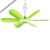 6 Leaves USB Powered Ceiling Canopy Fan with Remote Control Timing 3 Speed Hanging Fan for Camping Bed Tent Home