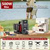 NEW Power Inverter AC111V/ 111V for Milwaukee 18V Battery with USB Type-C DC Cigarette lighter Port Output Outdoor Power Station