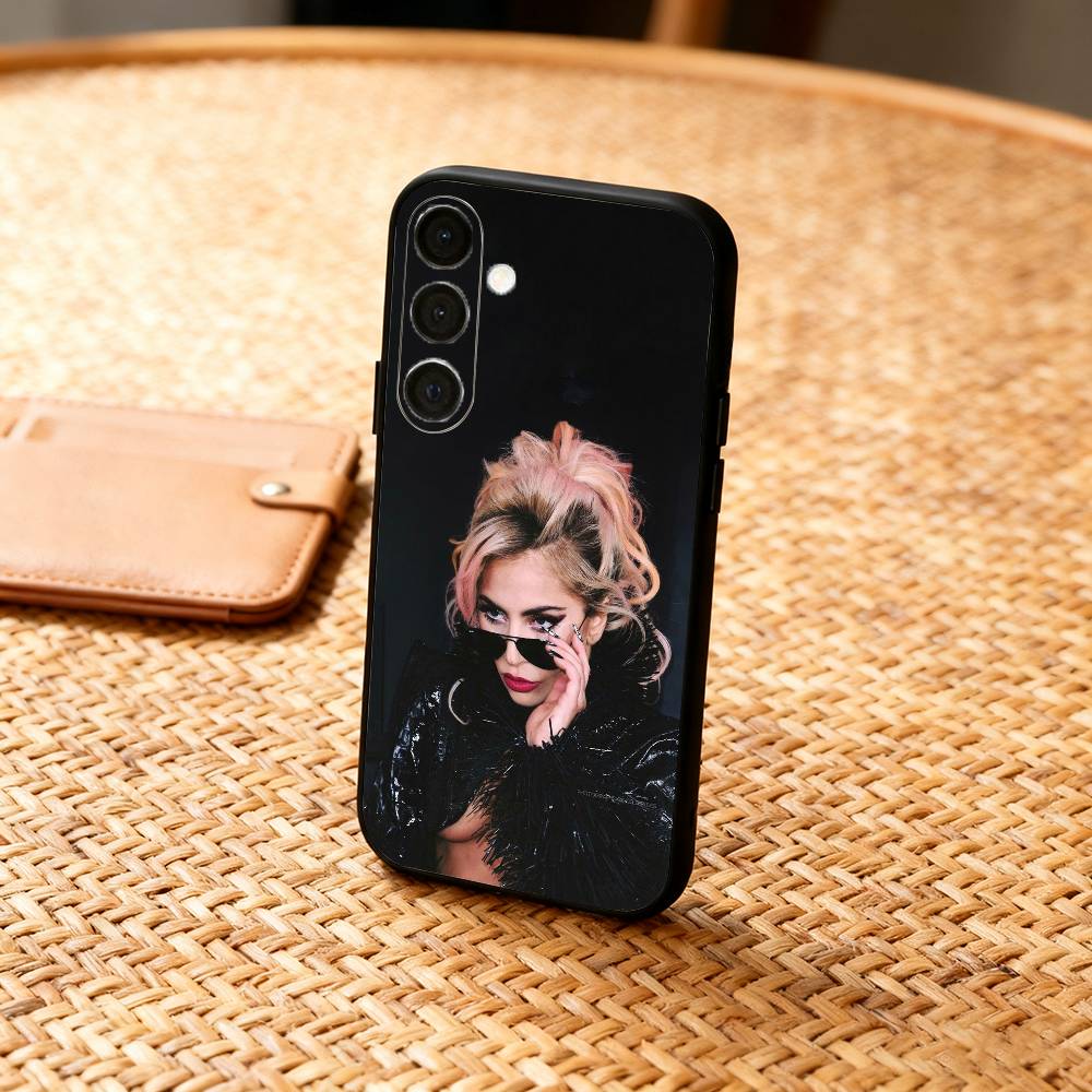 Singer L-Lady G-Gaga Mayhem Phone Case For Samsung A73,72,71,53,52,51,22,91,80, Soft Black Cover