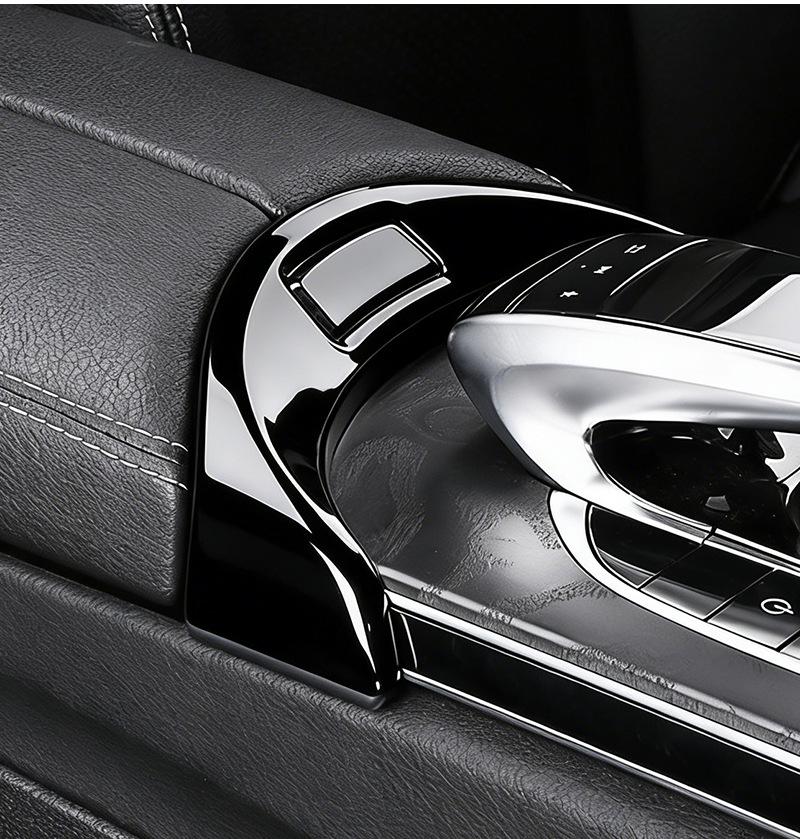 Mercedes-Benz W205 Klasa C/GLC260 Pudełko na podłokietnik Ramka przycisku Dekoracyjna naklejka X253