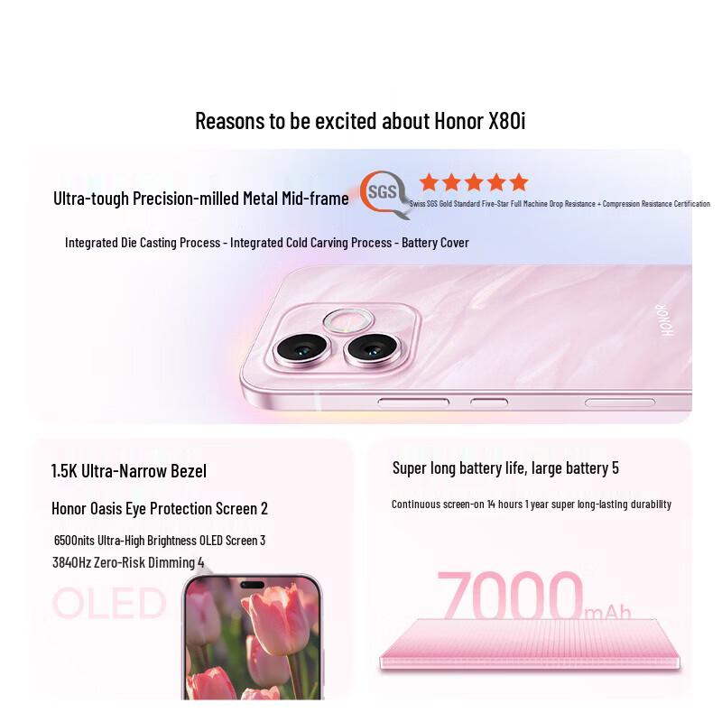 Honor X80i 5G Smartphone (CN version)