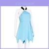Modern Primitive Betty Cosplay Dress For Halloween Role Play With Polyester Fabric