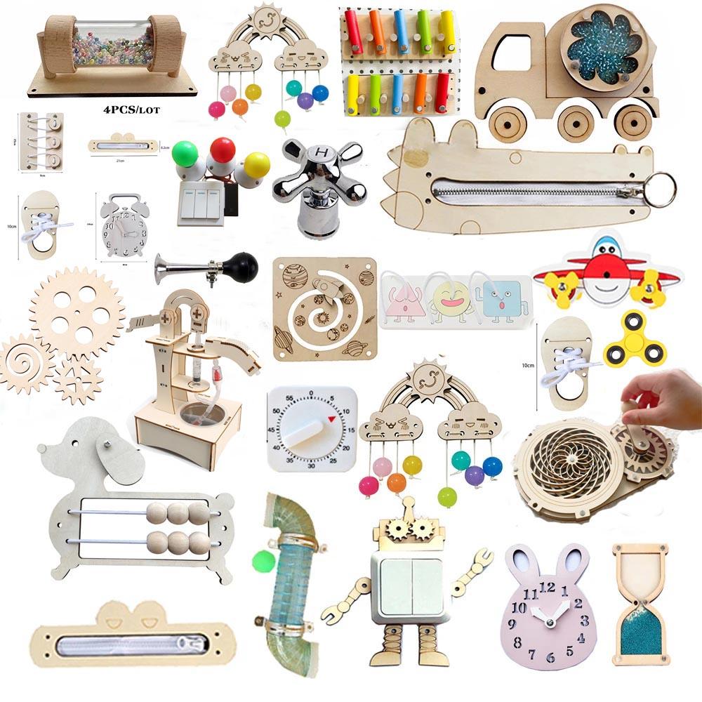Self-Assembly First-Class Montessori Premium-Quality Busy Premium-Quality Board Play Sets For Superior-Grade Children Superior-Grade Sensory