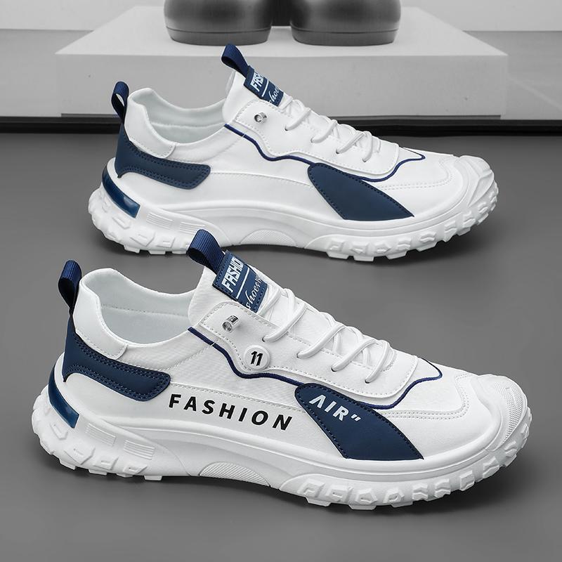 H summer new outdoor versatile fashion casual men s shoes, white green, white blue, white gray 39
