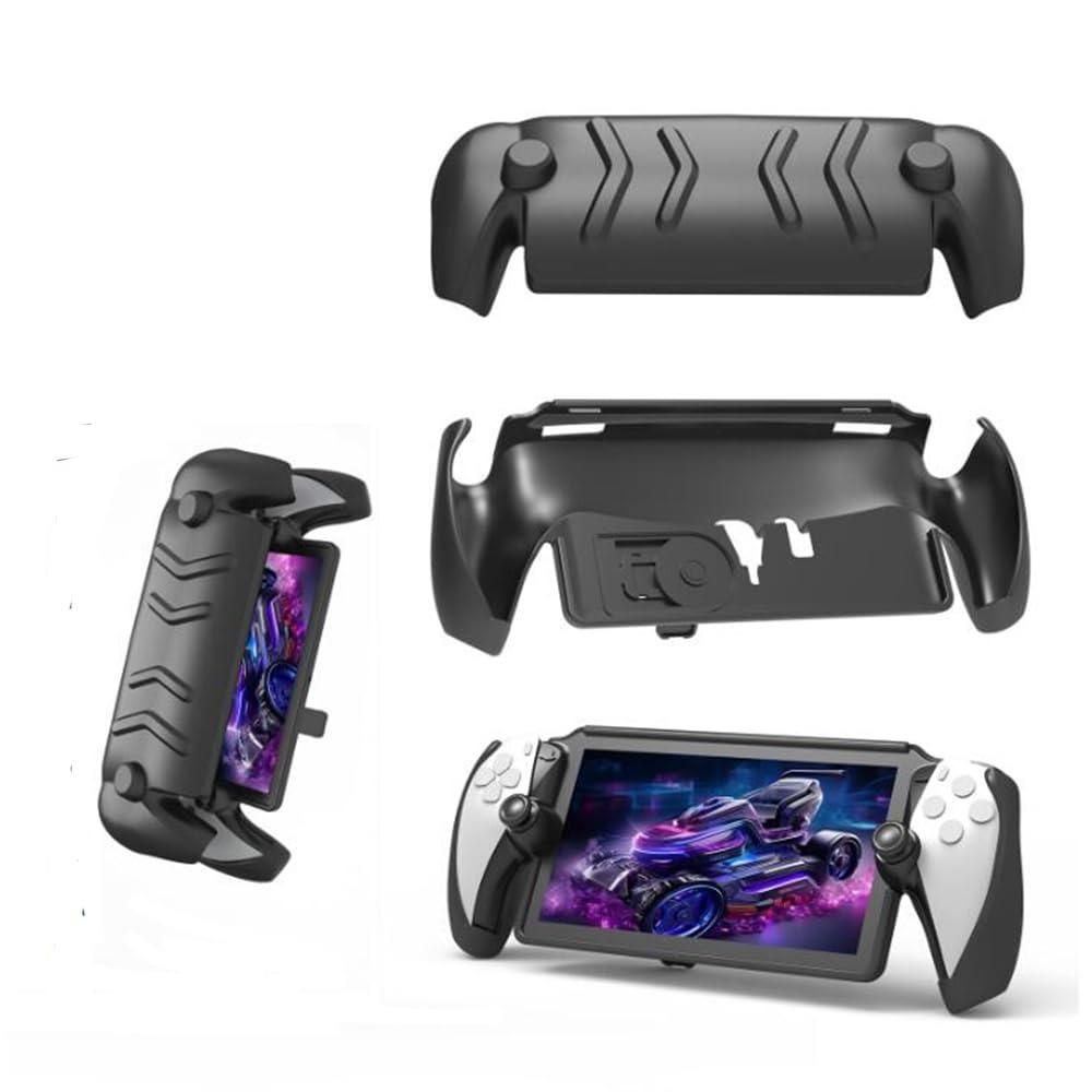 Custodia protettiva per PlayStation 5 Portal Remote Player con supporto, cover protettiva in TPU, antiscivolo e anti-caduta