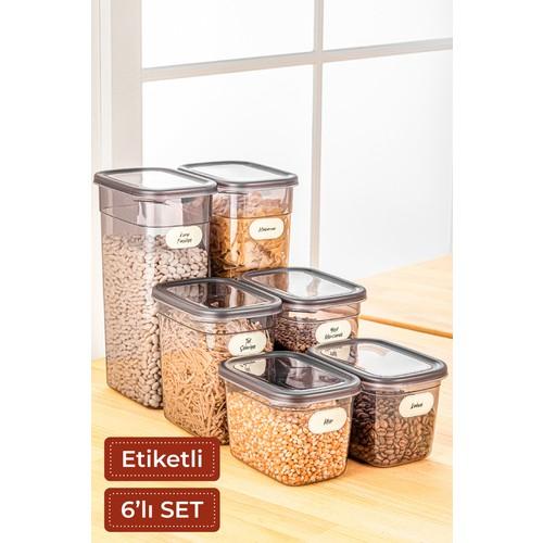 

Набор из 6 высоких прямоугольных контейнеров для хранения Peggy размера Maxi, 2 шт.(1,3 литра, 2 литра, 3,2 литра)