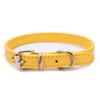 Dog Faux Leather Collar Puppy Leash Neck Strap Walking Traction Pet Supplies