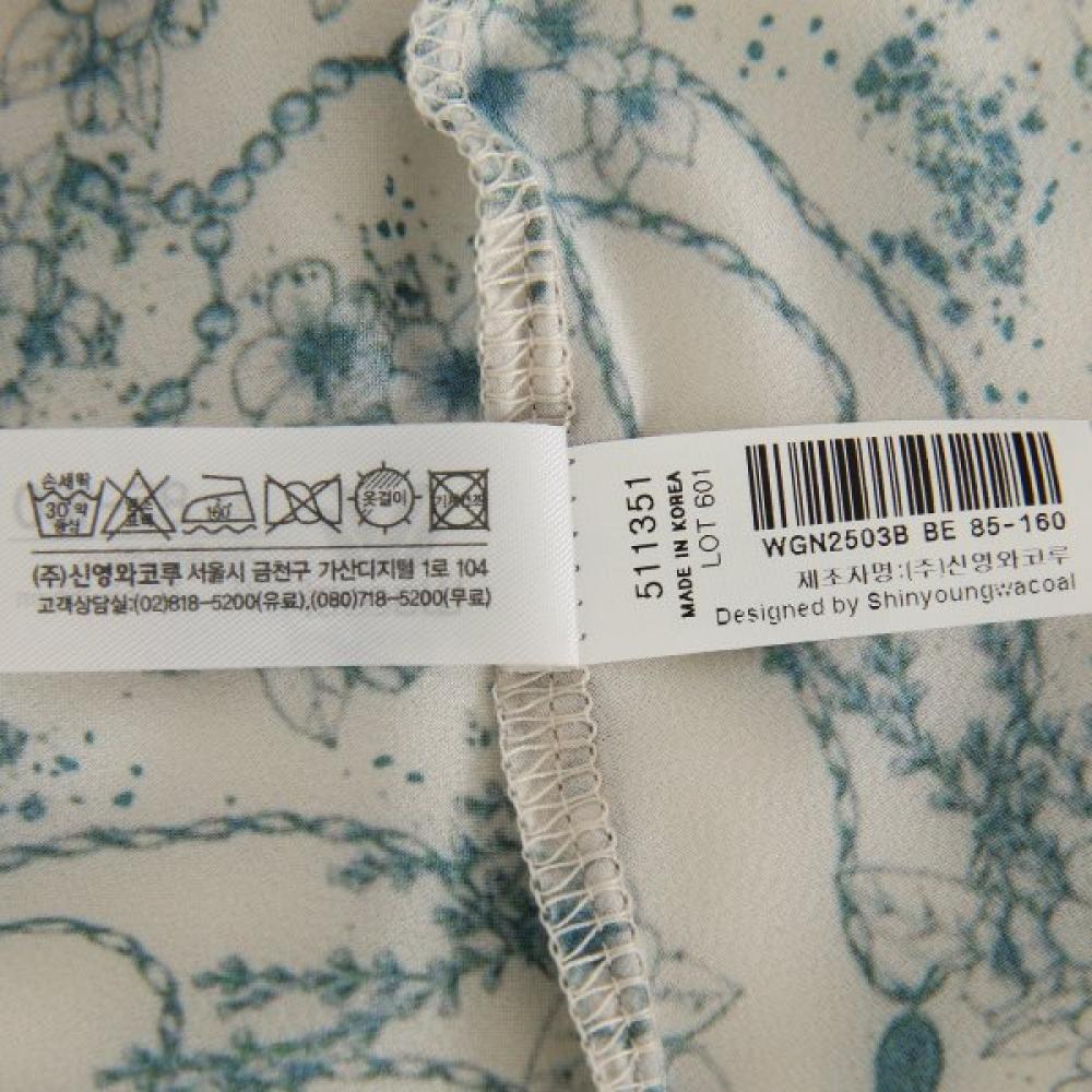 Wacoal Women S 30d Flower Print Gown [wgn2503b]