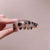 Hairpin Curved Banana Shape Twist Clip Stable Claw Grip Non-Slip Resin Hair