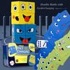 Children's Transforming Face Magic Cube Building Blocks Logic Thinking Training Large Particles Early Education Puzzle Toy