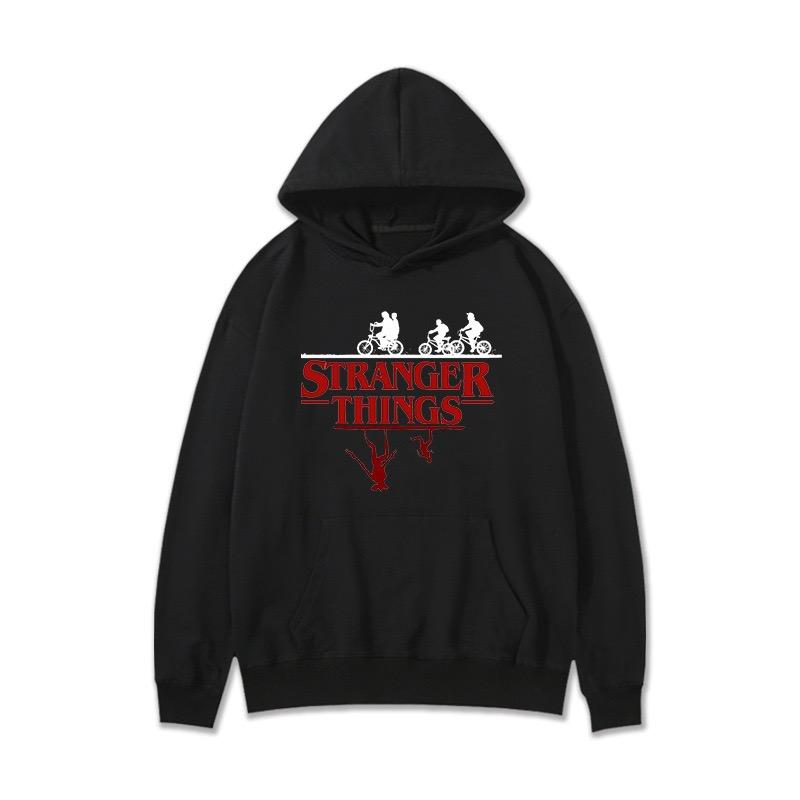 Beliebte Stranger Things Freizeitkleidung Grafik-Hoodies