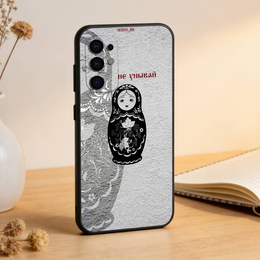

Russian Dolls Matryoshka Phone Case For Samsung S25,S24,S21,S22,S23,S30,Ultra,S20,Plus,Fe,Soft Silicone Black Cover Samsung S24Plus