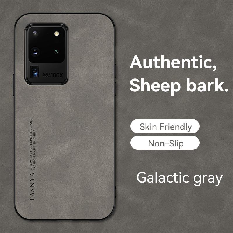 

Кожаный чехол для Samsung Galaxy S20 5G S20PLUS S20Ultra S20FE S21 S21PLUS S21FE S21Ultra, чехол для телефона, полные чехлы Samsung Galaxy S20 серый