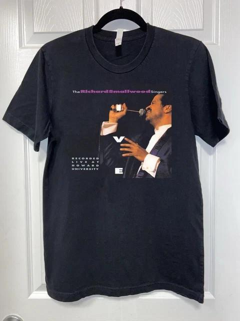 THE RICHARD SMALLWOOD Singers Black Cotton Shirt S-5Xl TH26 S