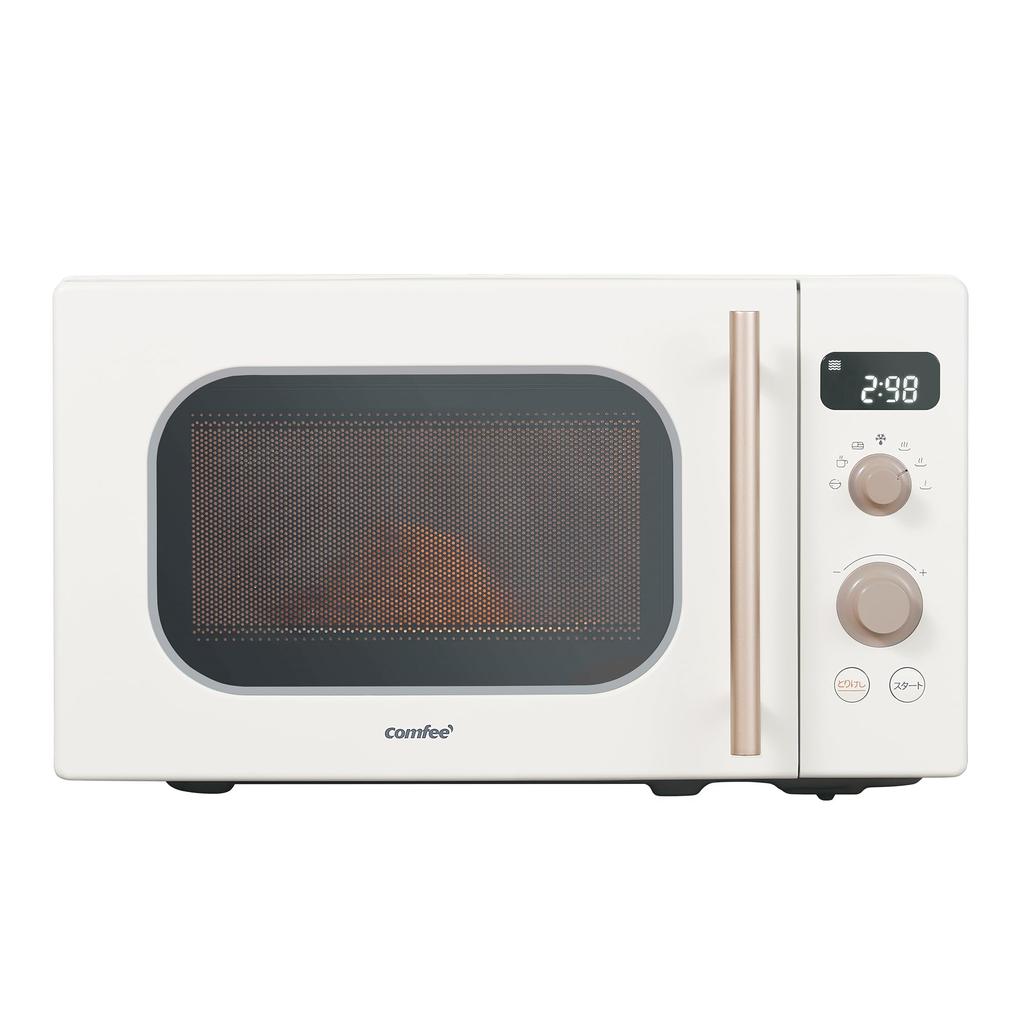 Single Function Microwave Oven 17L Turntable Nationwide Compatible 650W Output Equipped with LCD Display Automatic Function Simple Living Alone Space