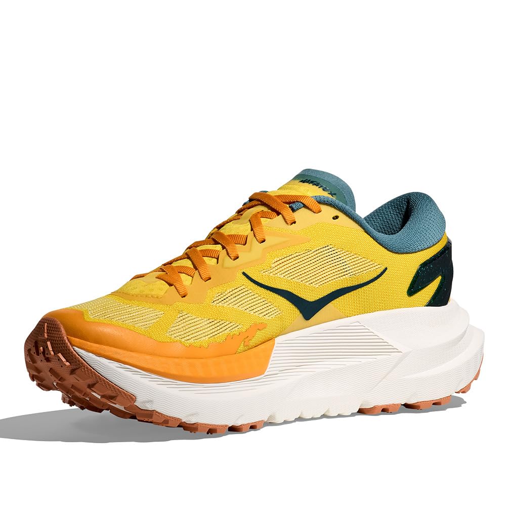 HOKA Mafate X Trail Running Shoes (1161990-ZTM) (Yellow/Size 28.5/Men's)