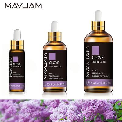 MAYJAM 10ml/30ml/100ml Nelke Pflanzen Ätherisches Öl Für Aromatherapie Diffusoren Lufterfrischung Körper Entspannung Spa Massageöl Wasserlösliches Öl