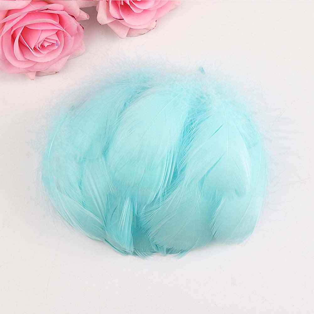 Goose Feather 6cm~11cm For Beautiful Decoration Handicraft Gift Box DIY 50/100/150pcs Colorful Goose Feathers