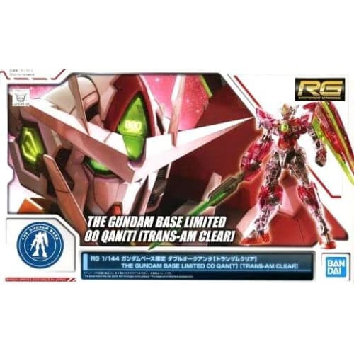 

RG 1/144 Gundam Base Limited Double O Quanta Trans-Am Clear Mobile Suit Gundam 00 (Double O)