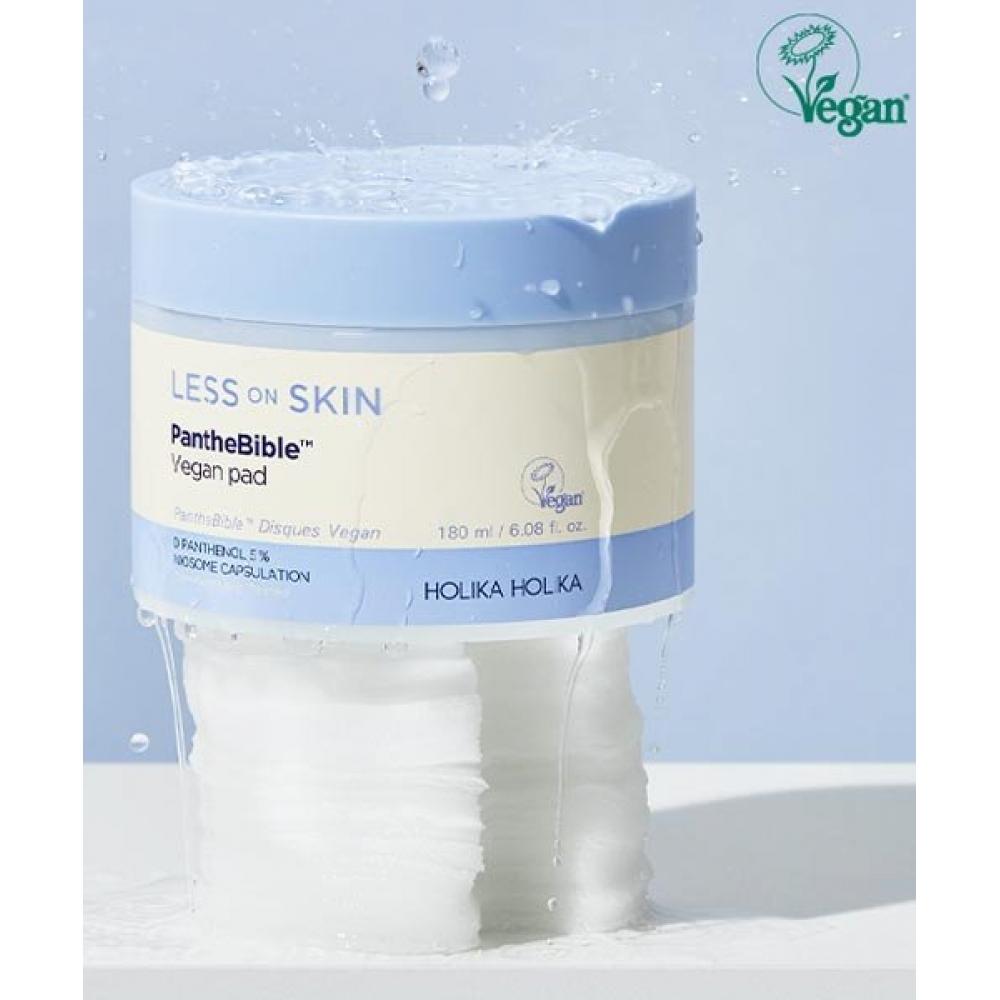 Holikahoika Less On Skin Pante Bible Vegan Pads Original  100 Sheets NONE