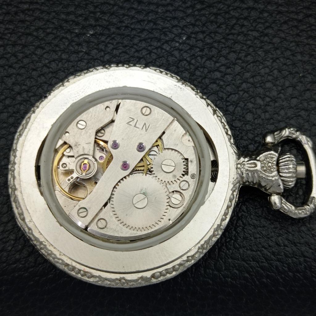 USED HAIVAN HAND-WINDING SWISS MENS POCKET ORIGINAL DIAL WATCH a433103-2 R114-a433103