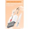 32-in-1 Multi-Functional Cleaning Kit for Electronics inlcuding Headphones,Mobile Phones,Computer,Monitor,Lens and etc, Compact and Portable Design,