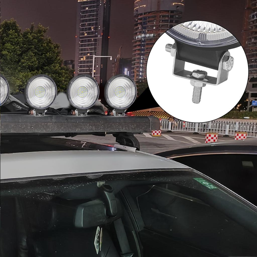 Biqing 2 Piece Work Light Mounting Stay, Bike Stay, Universal Fog Lamp Mount Stay,