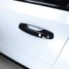 Carbon Fibre Gloss Black Design Exterior Door Handle Trim For Renault Grand Koleos 2024-2026 LHD Auto e Exterior Accessories