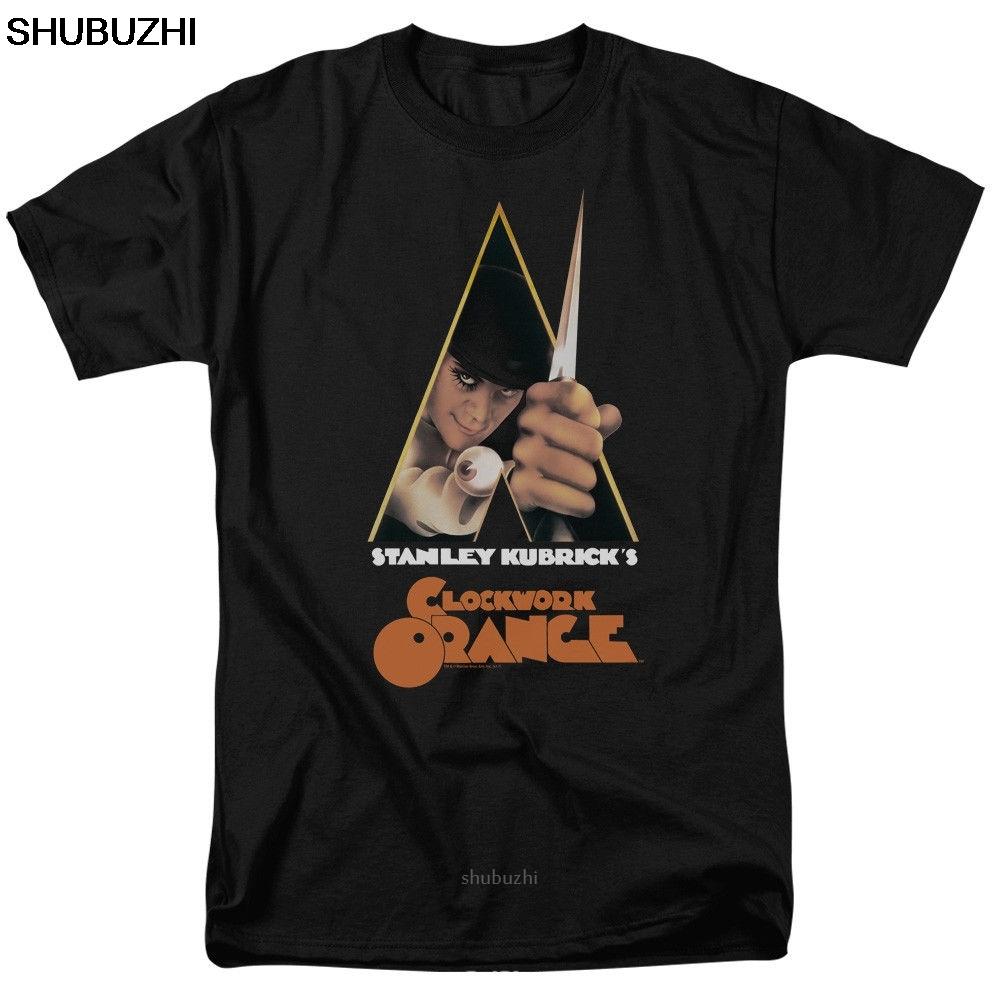 A Clockwork Orange Poster Licensed Adult T Shirt Cartoon T Shirt Men Unisex New Fashion Tshirt  Funny Tops Sbz8095