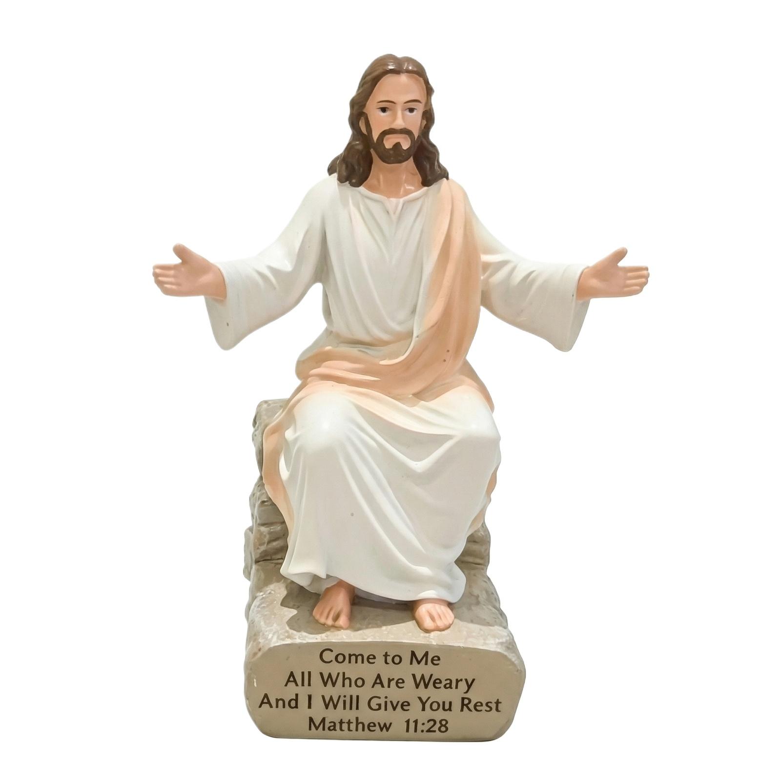 

Desktop Ornaments, Car Dashboard Decorations, Home Desk Decorations, Christ Statues, With Slogans, Unique Spiritual Gifts. One Size