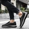 Newest Male Comfortable Genuine Leather Shoes Slip On Band Fashion Design Casual Men'S Shoes Business Loafers Man Handmade Footwear