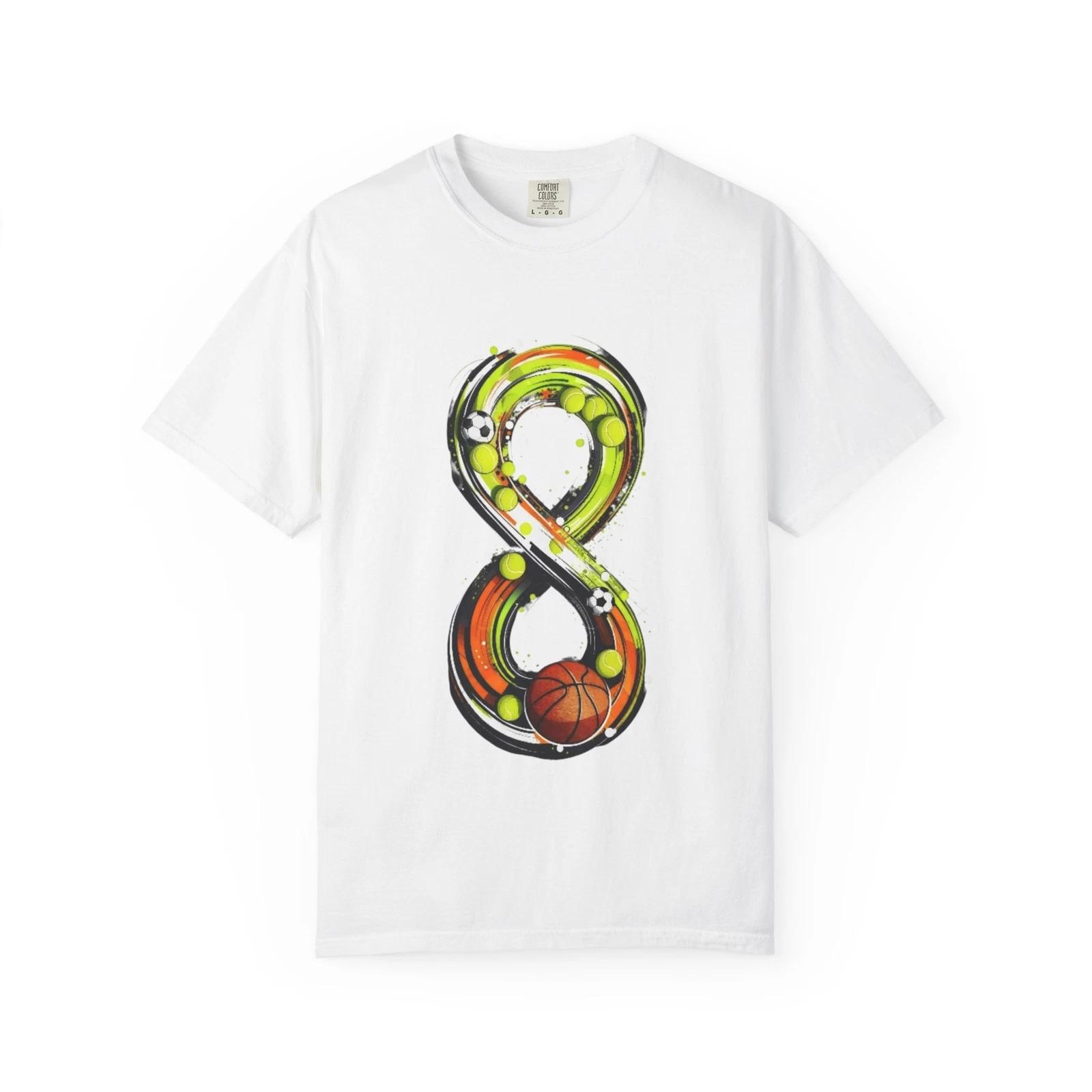 

Dynamic Athlete T-Shirt - Basketball & Soccer Unisex Garment-Dyed Tee, Sports S