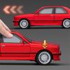 1/24 1988 BMW M3 E30 Alloy Car Model Diecasts Metal Classic Sports Vehicles Car Model Simulation Sound Light Childrens Toys Gift