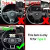 2026 Hot For Volkswagen VW Car Steering Wheel Paddle Shift Extend Shifter Sticker For VW Golf 7 GTI MK7 GTE GTD RLINE Volkswage