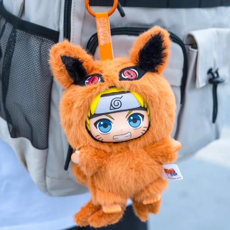 Nieuwe Eaki Naruto Schattig Beest Feest - Naruto & Sasuke Blind Box Figuur Sleutelhanger Bedel Ornament Speelgoed Kerstcadeau