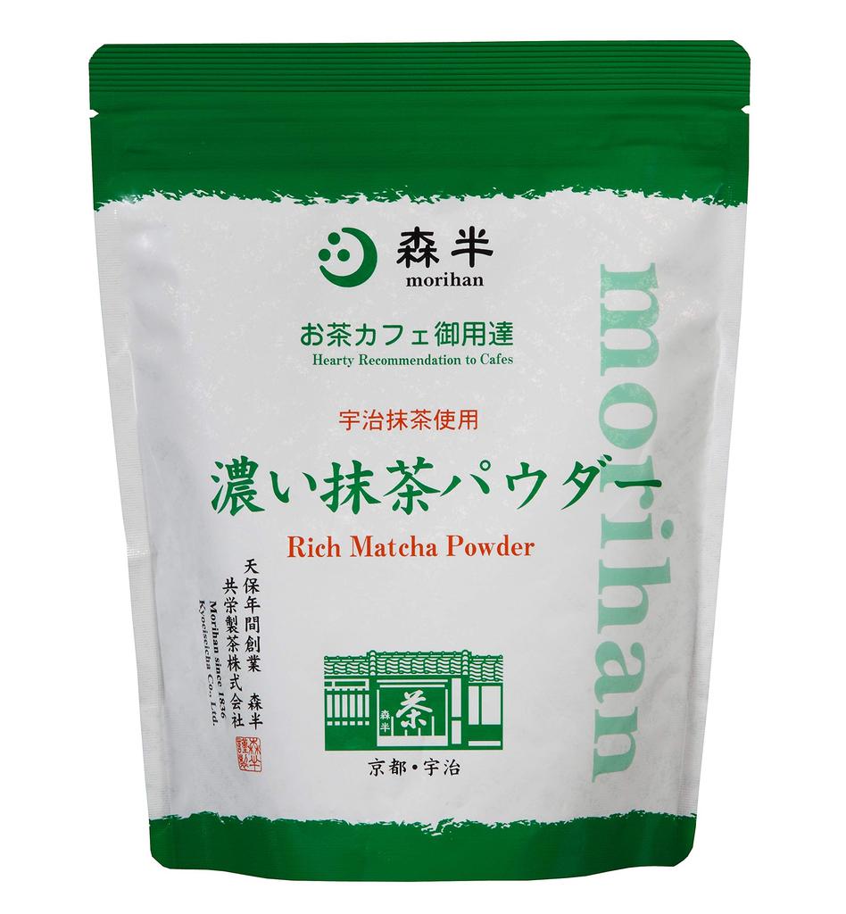 Morihan Commercial-Grade Strong Matcha Powder, 500g Bag (Matcha, Frosted Sugar)