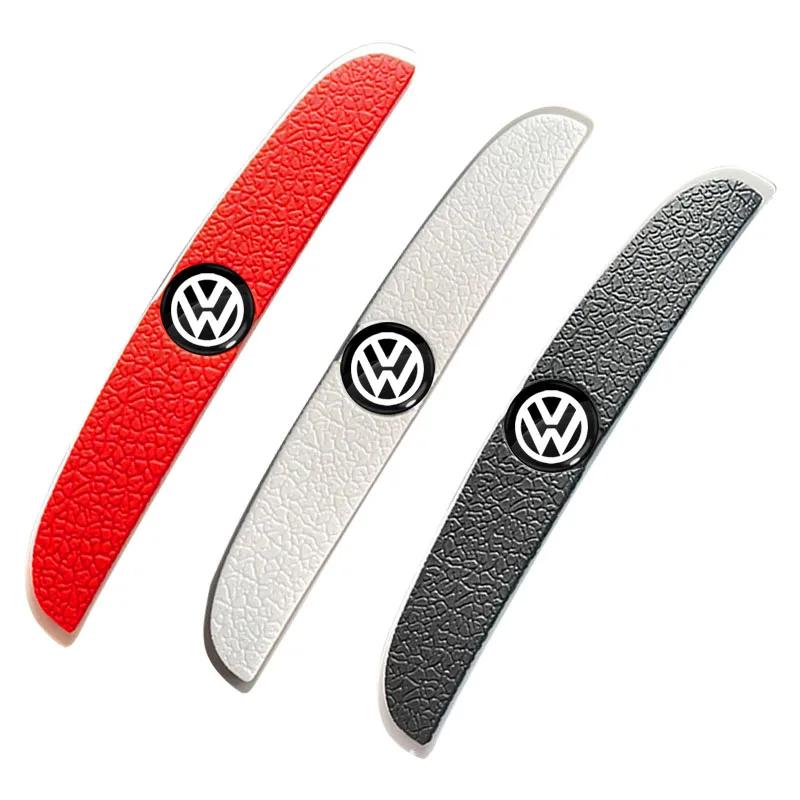 Für Volkswagen Autotür Kollisionsschutz Emblem Aufkleber Gummi Stoßstangenleiste Für VW Volkswagen Jetta MK5 Golf Passat 3B7 601 171 Ca