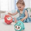 Handmade Tumbler Rocking Toy Crafts Face Changing Doll Tummy Time Rocking Toy Desktop Decor