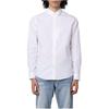 Calvin Klein Stand Collar Button Down Long Sleeve Shirt Men shirts White J319065-YAF