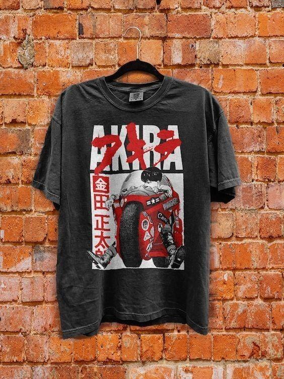 Akira Shirt Anime Akira Graphic Shirt Unisex Men Women AN47905 Unisex T-Shirt S