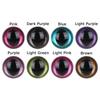 Color Toy Accessories DIY Eyes with Eyelashes Doll Accessories Stuffed Animal Supplies 3D Eyes