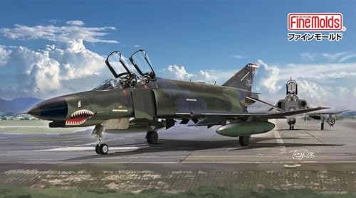 Fine Molds 1/72 scale US Air Force F-4E Fighter (Late Model) Clark Air Base Plastic Model FF06 (Airplane)