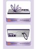 Samsung Galaxy S24 Ultra Magnetic Stand Case - Transparent, Anti-Drop Protection