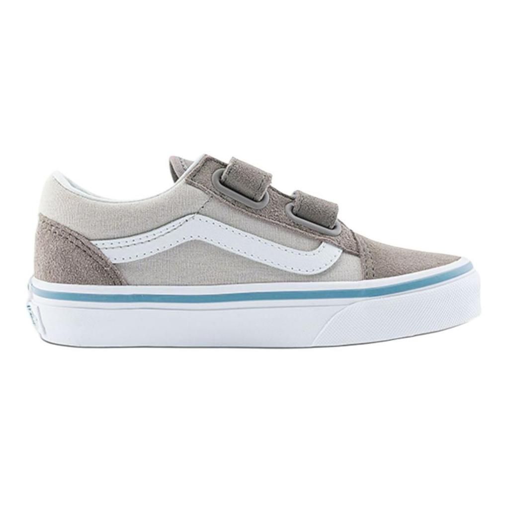 Vans Old Skool V Kids 2 Tone - Driftwood Kids Sneakers Grey VN000CYWD3Y