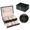 Elegant Jewelry Holder Spacious Multi Tiered Necklace and Earring Organizer with Compartments Jewellery Stoarge Box