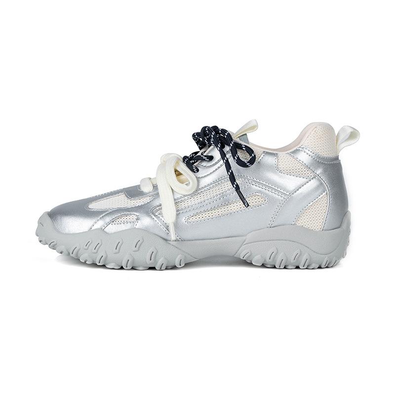 

Виноградная мать того же стиля~ пара шнурков ретро сращивание дышащая сетчатая поверхность спорт досуг внутренняя высота увеличивается на 3 см немецкая трениро 40