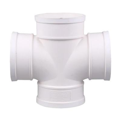 PVC Drainage Pipe Equal Cross Connector