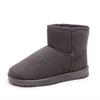 Winter Snow Boots Female Students Warm Fleece Thickened Flat Bottom Warm Cotton Shoes Suede Short Snow Boots