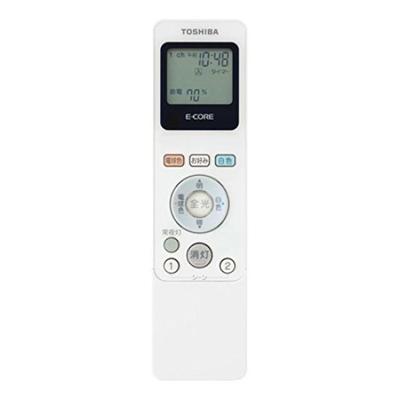 Toshiba Leuchten Fernbedienung für LED Deckenleuchten, "Kireiro" (Weiß), für Modelle ohne den Easy Eco Sensor, FRC-194TW (16079104) Gemacht